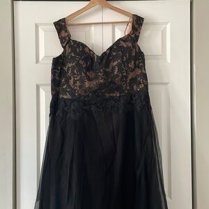 City Chic hi-Lo gown